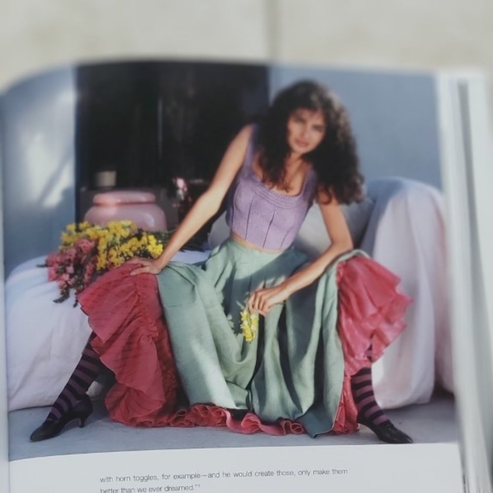 COPY - PERRY ELLIS: An American Original - Book contains sketches/drawings/phot…